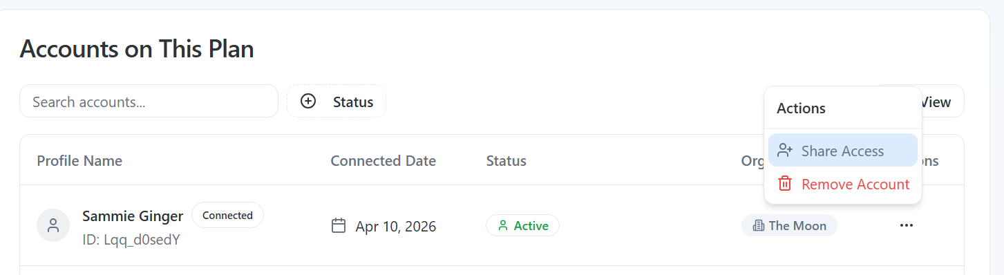 How do I delegate access to my account? in Latitude