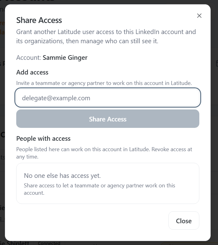 Latitude screenshot for this article
